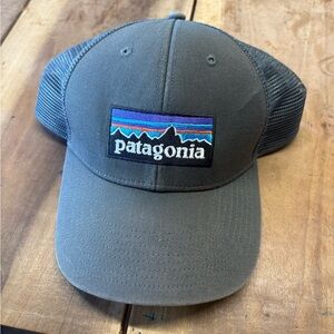 Patagonia Charcoal and Black Trucker Hat